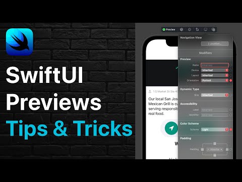 SwiftUI Preview Tips & Tricks thumbnail