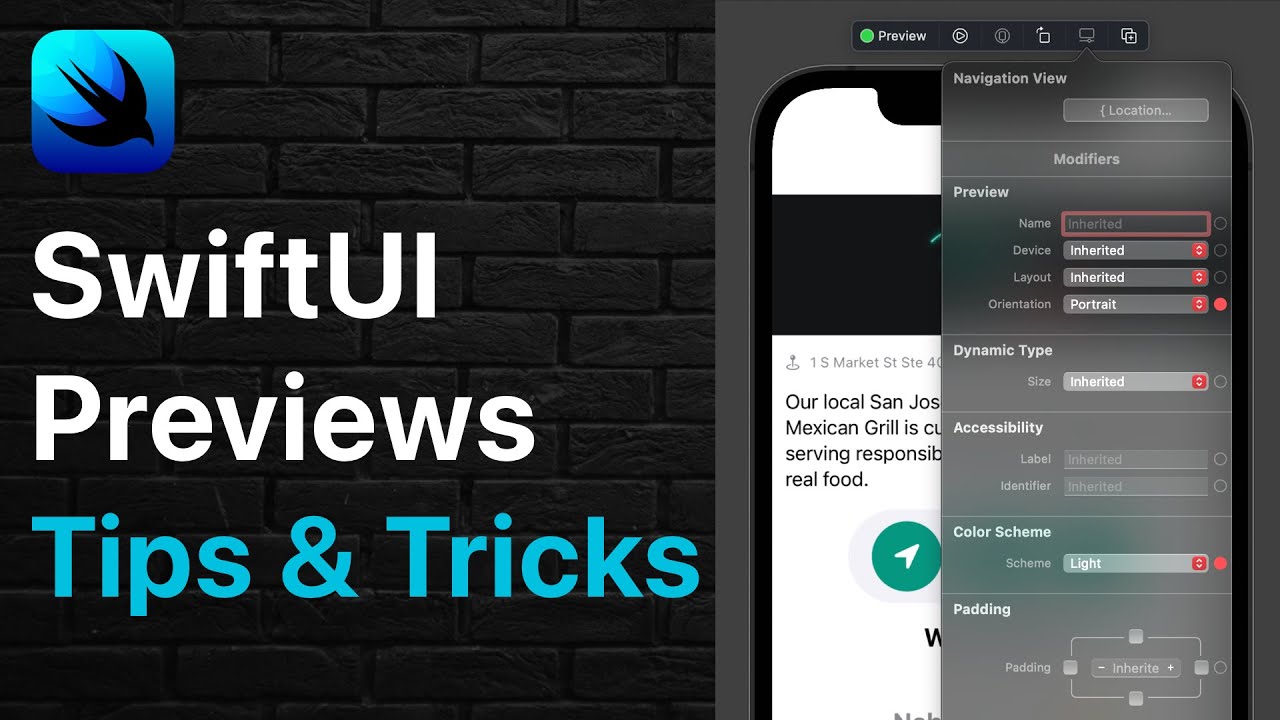 SwiftUI Preview Tips & Tricks