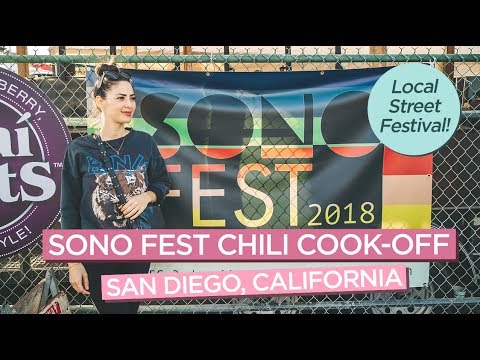 The SoNo Fest Chili Cook-Off in San Diego, California