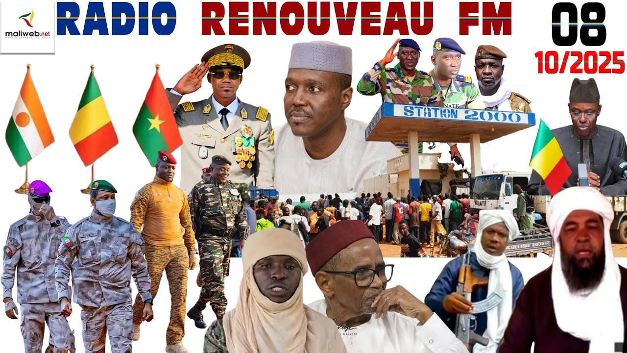 La Revue de Presse de la RADIO RENOUVEAU FM du 08 Octobre 2025