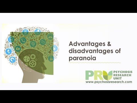 CBT for Psychosis: Discussing the advantages and disadvantages of paranoia