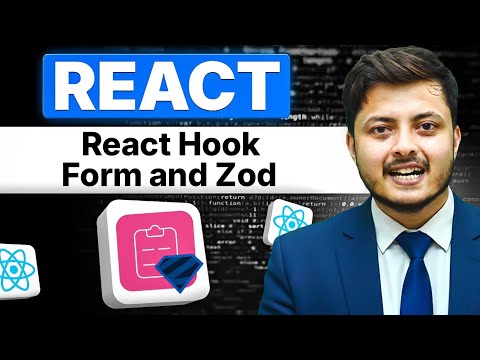 React Hook Form | Zod Validation | ReactJS Full Course #9