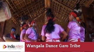 Wangala dance of Garo tribe, Meghalaya 