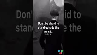 Outside The Crowd😎💥~Attitude Status 😈Motavation Quotes#Shorts Motavation whatsapp Status#crowd