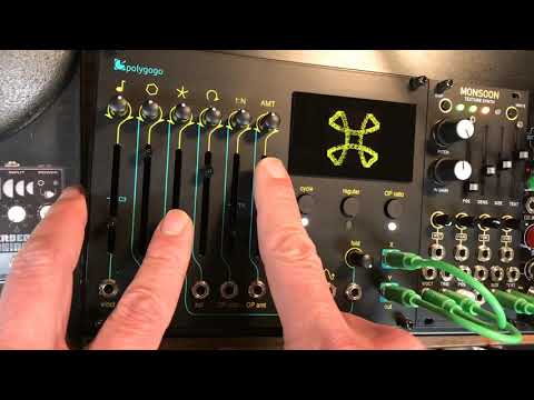 E-RM Polygogo Graphical stereo oscillator with original Polygonal Synthesis image 6