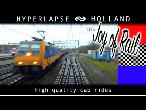 HYPERLAPSE HOLLAND Hoofddorp - Amsterdam Centraal SLT