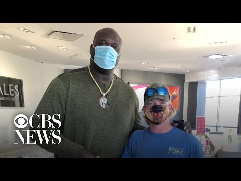 Shaq buys engagement ring for stranger while shopping