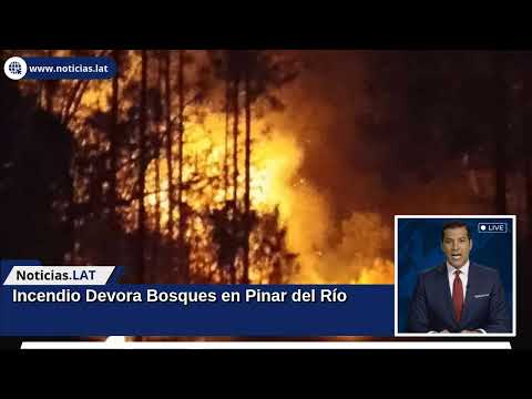 Incendio Devora Bosques en Pinar del Río
