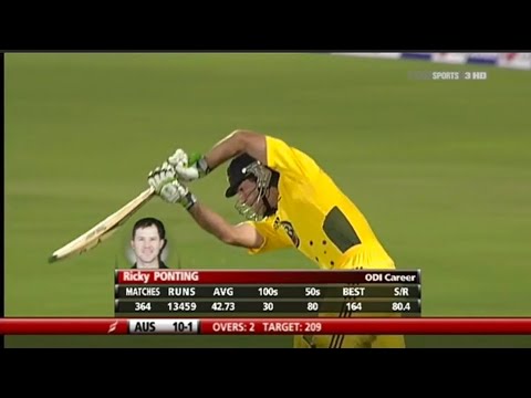 Ricky Ponting 90* vs Srilanka 2nd ODI at the Hambantota 2011/12 HD*