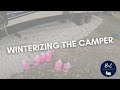 Winterizing our KZ Connect Camper