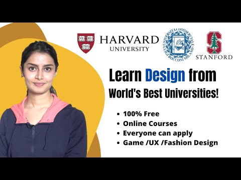 FREE Online DESIGN Courses (List by a Designer)