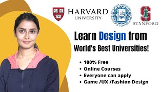 FREE Online DESIGN Courses (List by a Designer)