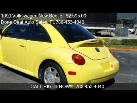 1999 Volkswagen New Beetle GLS 2dr Hatchback for sale in Mia