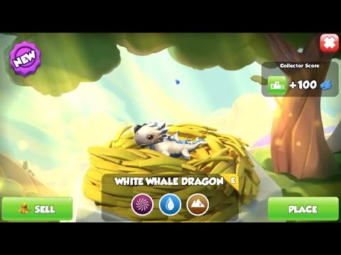 Dragon mania legends ep. 42- White whale dragon unlocking and hatching