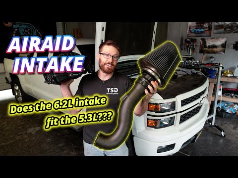 Silverado 6.2 AIRAID Intake Install on a 5.3 - Sound Clips - 2014-2018 Sierra Tahoe Suburban Yukon