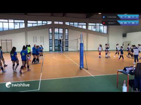 gara U19 eccellenza fem sporting pavona-roma 7 volley S PAVONA VS ROMA 7