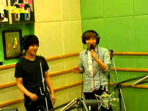 110418 KTR yeteuk singing  ♪ trot song