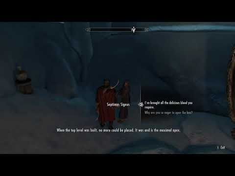 Lucien Flavius warns me about the Oghma Infinium