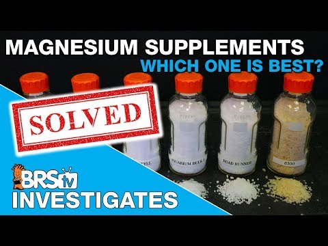 Reef tank Magnesium supplements. Which one is best?  | BRStv Investigates