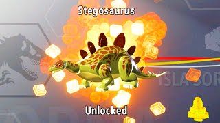LEGO Jurassic World How to Unlock Stegosaurus, Amber Brick Location
