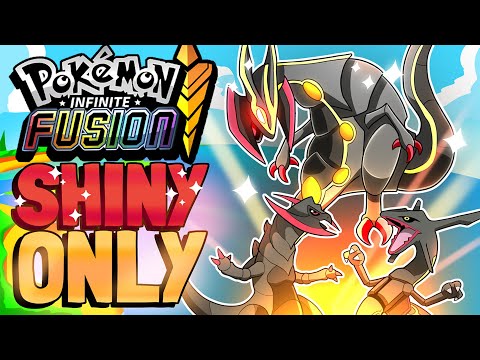 How I used only SHINY Pokémon to beat Pokémon Infinite Fusion