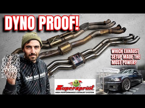 BMW E46 M3 Super Sprint Dual Vs Super Sprint Single Vs OE Section 2. What makes the most power?