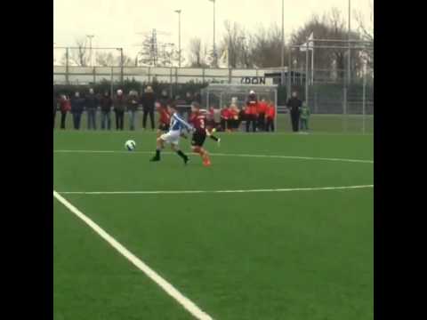 Mooie actie tijdens Teylingen D1-UVS D2