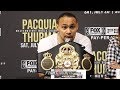 KEITH THURMAN TO MANNY PACQUIAO "THIS AINT BRONER! I THROW THESE HANDS! IM GONNA LET THEM GO!"