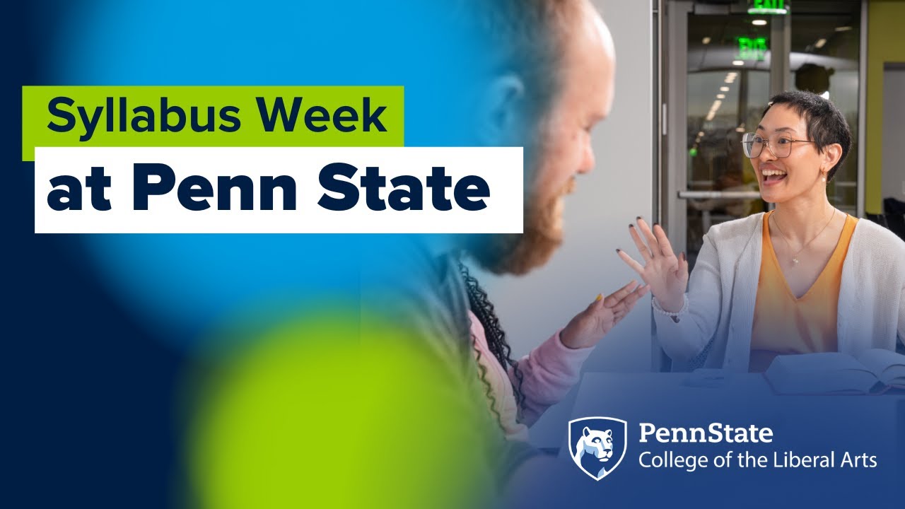 Syllabus Week at Penn State