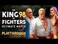 The King Of Fighters 98 UM 96 Boss Team Playthrough