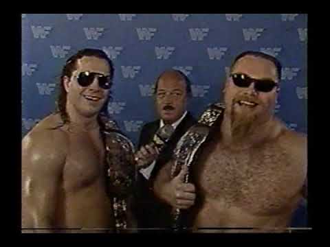 Hart Foundation Oakland promo - aired 9/12/87