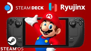 Steam Deck Emulation Switch Ryujinx Install & Setup Guide Tutorial #steamdeck #ryujinx #emulation