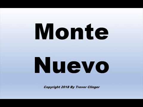 How To Pronounce Monte Nuevo