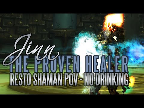 Jinn does the Proven Healer: Endless as Resto Shaman - No Mana breaks