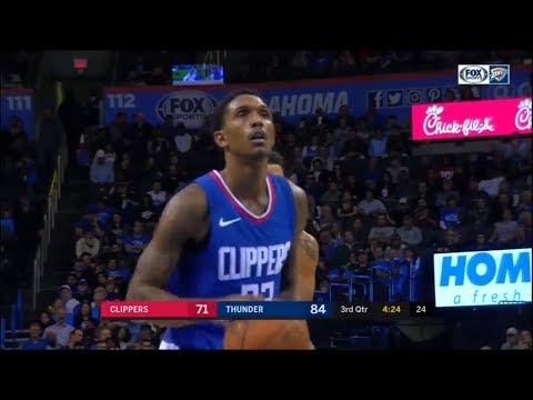 Lou Williams - 35 Points Full Bucketilation - Clippers vs. Thunder (11/10/17)