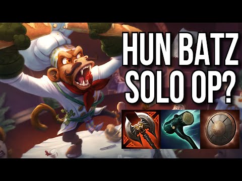 Secretly The Best Solo Laner | Hun Batz Solo
