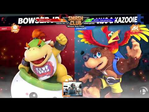 Smash Club #72 - ZanT (Bowser Jr.) vs Escurridizo (Banjo & Kazooie) - Winners Semi Finals