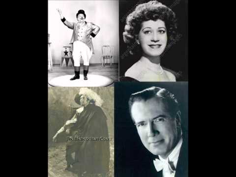 Salvatore Baccaloni,Regina Resnik,Ezio Pinza & Jerome Hines in Don Giovanni - 1947