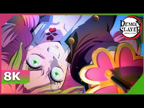 Demon Slayer - Mitsuri Vs Hantengu  | Full Fight 4K { Love Theme }