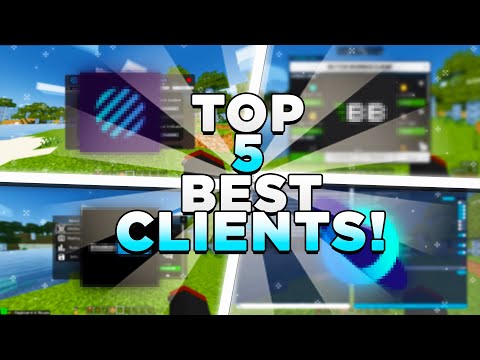 TOP 5 BEST CLIENTS FOR Minecraft Bedrock 1.20! (Pocket Edition, Xbox, Windows 10, PS5)