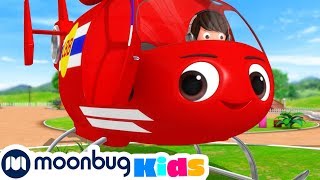 Helicopter Song! Little Baby Bum | Cartoons and Kids Songs | Nursery Rhymes | Songs For Kids