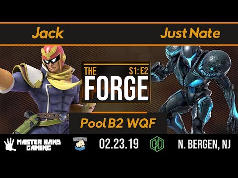 The Forge S1:E2 - Jack (Falcon) vs Just Nate (Dark Samus) - Pool B2 WQF