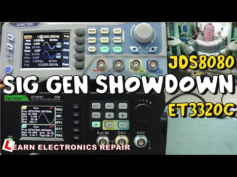 Signal Generator Showdown : JDS8080 vs ET3320C Test And Review  -Which Is Best?