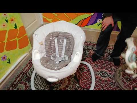 Как собрать укачивающий центр Graco