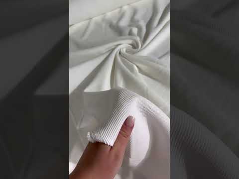 Corduroy with elastane Ekru internetu