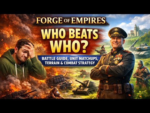 Forge of Empires: Fighting Strategy - Who Beats Who? | Battle Guide, Unit Matchups, Terrain