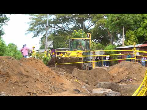 Avanza el proyecto de Drenaje Pluvial Y Alcantarillado Sanitario en el barrio 30 de Mayo