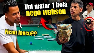 O LAMBE LAMBE FICOU LOUCO E OFERECEU PRO NEGO WALLISON MATAR 1 BOLA...😱