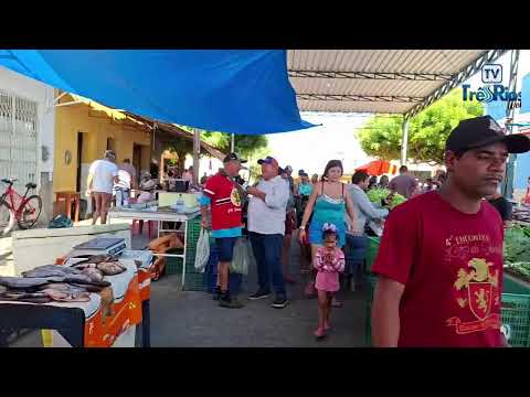 A TV TRÊS RIO NA FEIRA LIVRE  CRUZETA-RN 1107/2026.