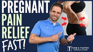 Pregnant Back and Neck Pain Relief! Pregnancy Stretches from a Physical Therapist